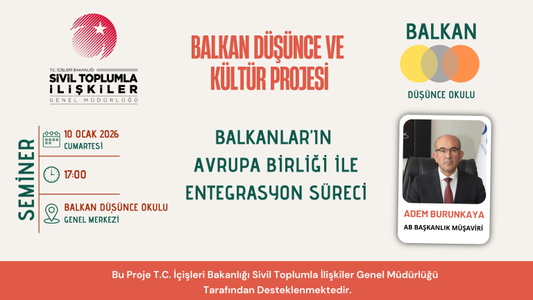 Balkan Siyasetinin Türkiye Perspektifinden Okunması